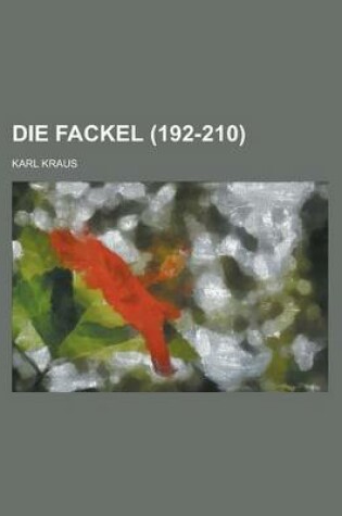 Cover of Die Fackel (192-210)