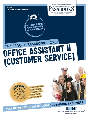 Book cover for Office Assistant II (Customer Service) (C-4573)