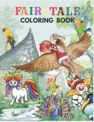 Book cover for Fairytale Coloring Book