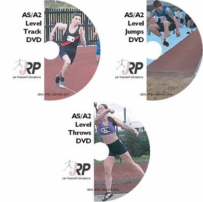 Cover of Athletics for A Level PE and Sports Studies - Track, Jumps, Throws DVDs