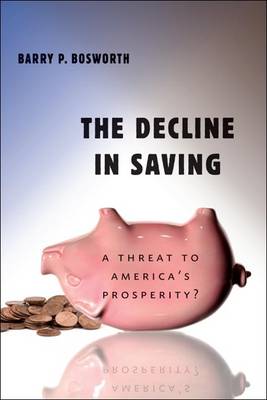 Book cover for The Decline in Saving