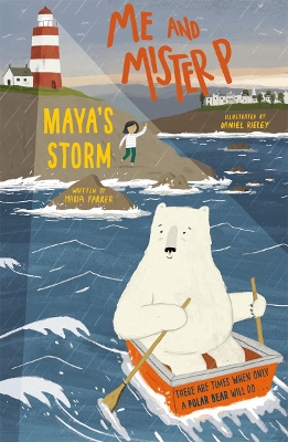 Book cover for Me and Mister P: Maya's Storm