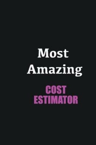 Cover of Most Amazing Cost Estimator