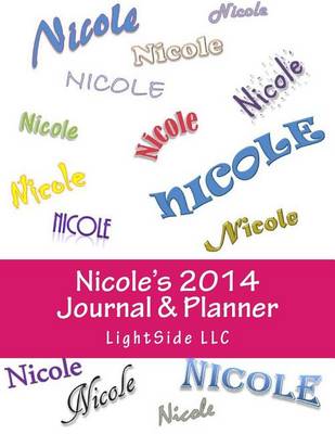 Book cover for Nicole's 2014 Journal & Planner