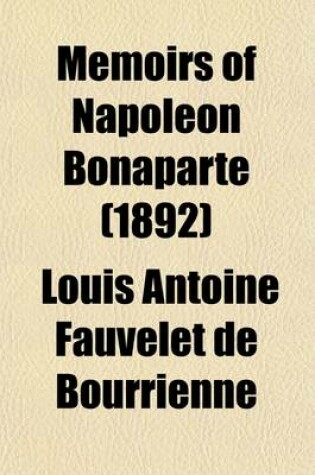 Cover of Memoirs of Napoleon Bonaparte Volume 111