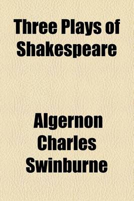 Book cover for Three Plays of Shakespeare