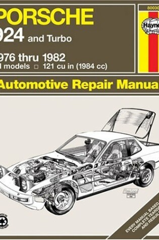 Cover of Porsche 924 and Turbo 1976-82 Owner's Workshop Manual