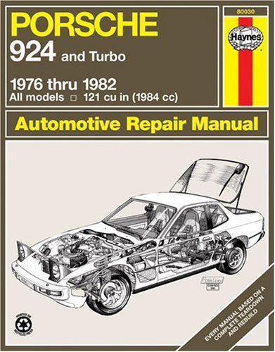 Book cover for Porsche 924 and Turbo 1976-82 Owner's Workshop Manual