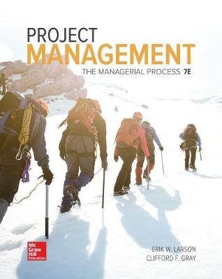 Book cover for Loose Leaf for Project Management: The Managerial Process 7e