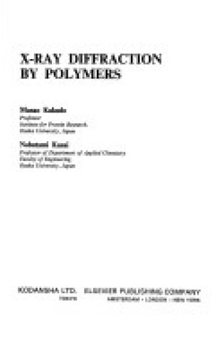 Cover of X-ray Diffraction by Polymers