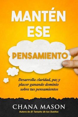 Book cover for Manten ese Pensamiento