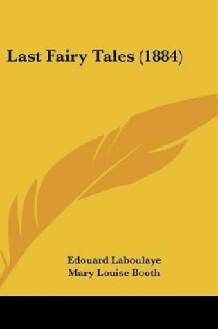 Cover of Last Fairy Tales (1884)