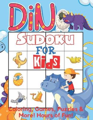 Book cover for Dino Sudoku for Kids