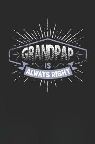 Cover of Grandpap Is Always Right