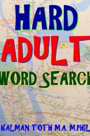 Cover of Hard Adult Word Search