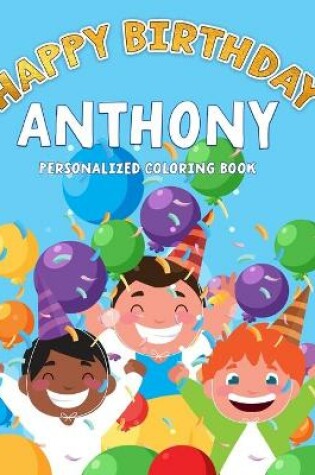 Cover of Anthony's Birthday Coloring Book