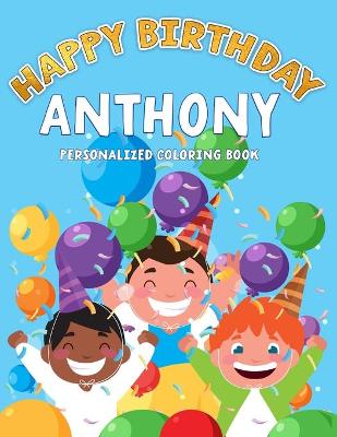 Cover of Anthony's Birthday Coloring Book