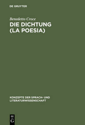 Cover of Die Dichtung (La Poesia)