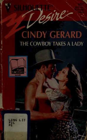 Book cover for The Cowboy Takes A Lady