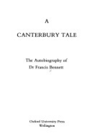 Cover of A Canterbury Tale