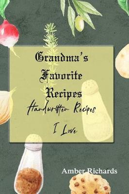 Book cover for Grandma's Favorite Recipes