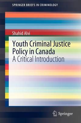 Cover of Youth Criminal Justice Policy in Canada