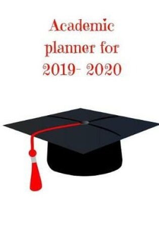 Cover of Academic planner for 2019 - 2020