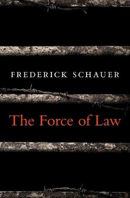 Book cover for The Force of Law