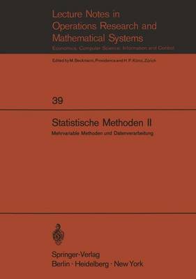 Book cover for Statistische Methoden