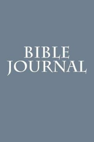 Cover of Bible Journal