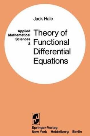 Cover of Theory of Functional Differential Equations
