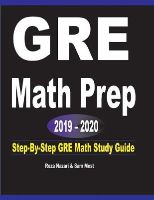 Book cover for GRE Math Prep 2019 - 2020