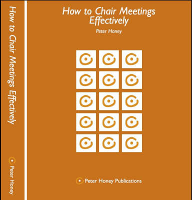 Book cover for How to Chair Meetings Effectively