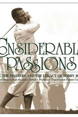 Cover of Considerable Passions