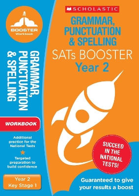 Book cover for Grammar, Punctuation & Spelling Workbook (Year 2)