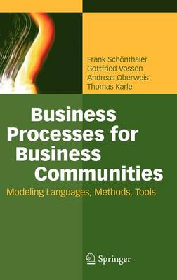 Book cover for Business Processes for Business Communities