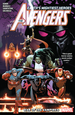 Book cover for Avengers by Jason Aaron Vol. 3: War of The Vampire