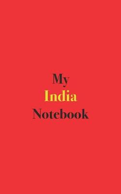 Book cover for My India Notebook