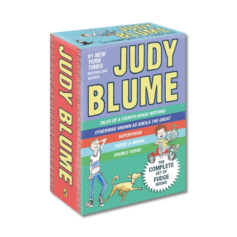 Book cover for Judy Blume's Fudge Box Set