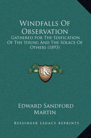 Cover of Windfalls of Observation