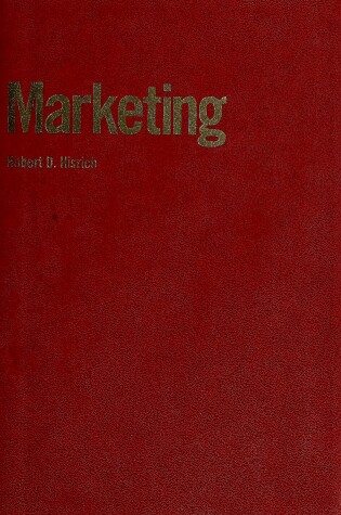 Cover of Marketing