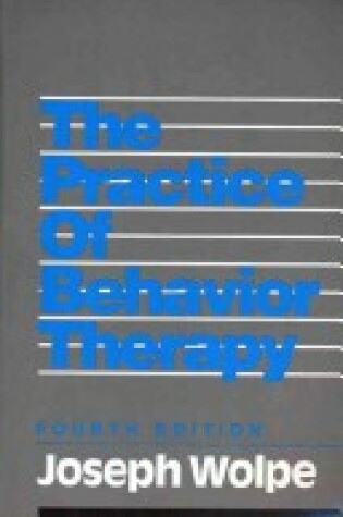 Cover of Practice of Behaviour Therapy