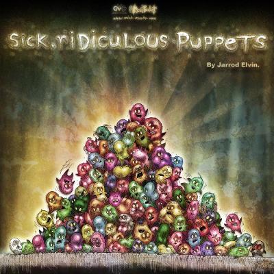 Book cover for Sick, Ridiculous Puppets