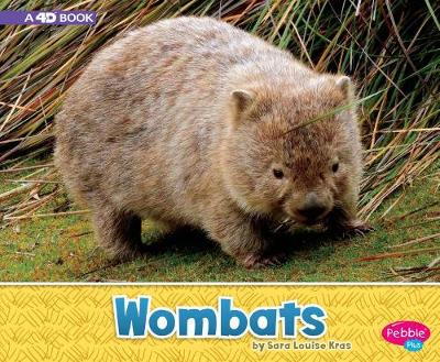 Book cover for Wombats: a 4D Book (Australian Animals)