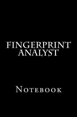 Book cover for Fingerprint Analyst