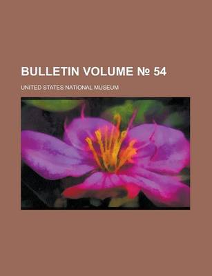 Book cover for Bulletin Volume 54