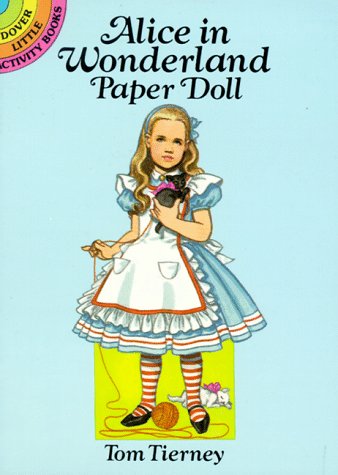 Book cover for Alice in Wonderland Paper Doll