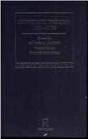 Cover of Monetary Theory: 1601-1758