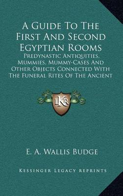 Book cover for A Guide to the First and Second Egyptian Rooms