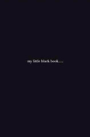 Cover of little black book